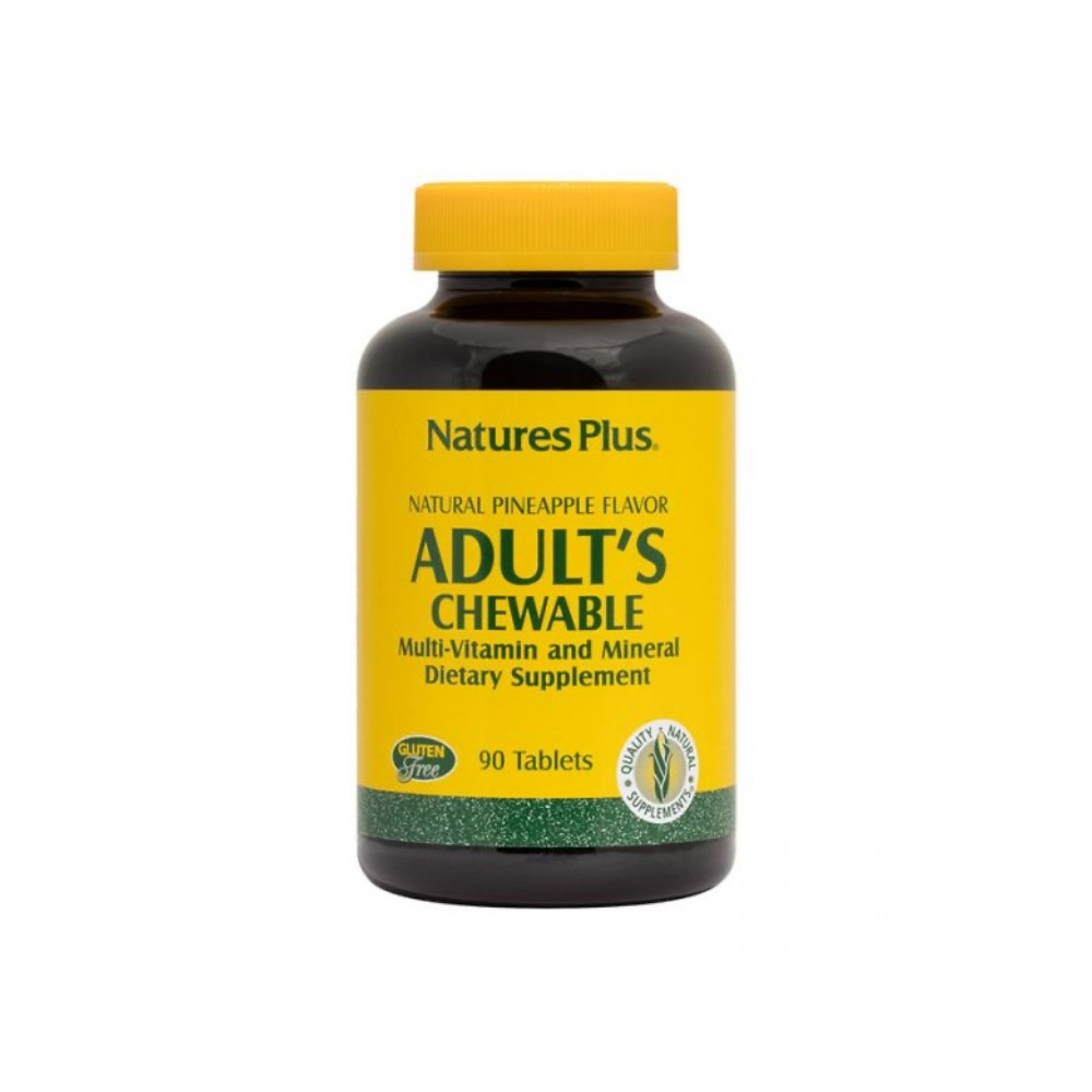 Natures Plus Adult’s Chewable Multivitamin and Minerals 